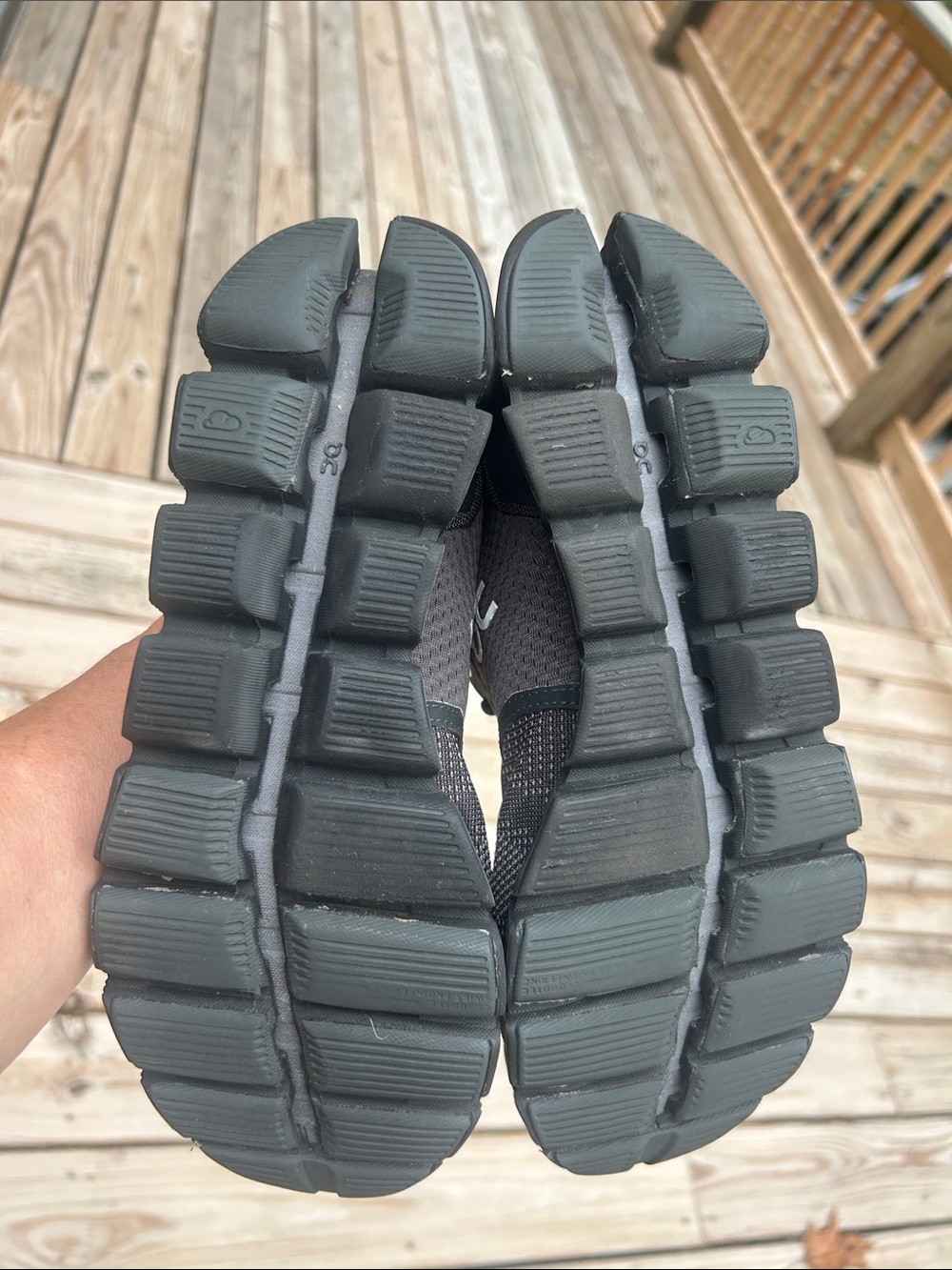 On Running Sneaker Cloud X Black Asphalt Woman (8, Black/Asphalt) - Picture 7 of 8